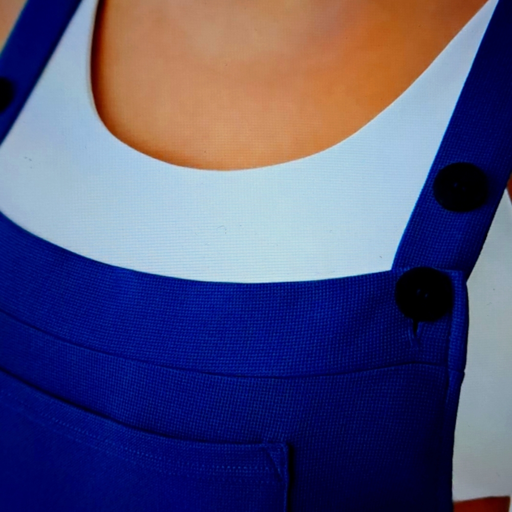 SMALL    HALARA ADJUSTABLE WAFFLE JOGGER OVERALLS - Picture 4 of 11